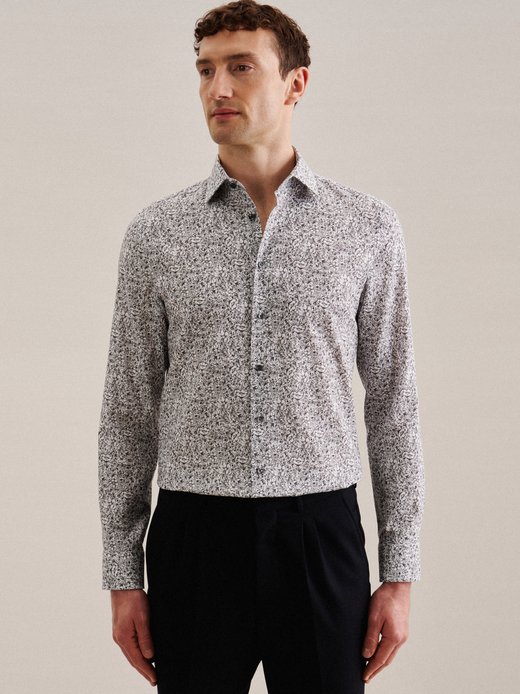 Herren Business Hemd - Shaped Fit
