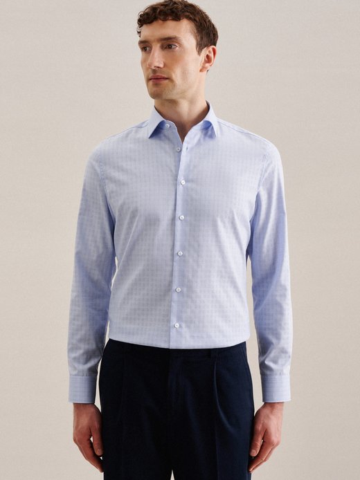 Herren Business Hemd - Shaped Fit