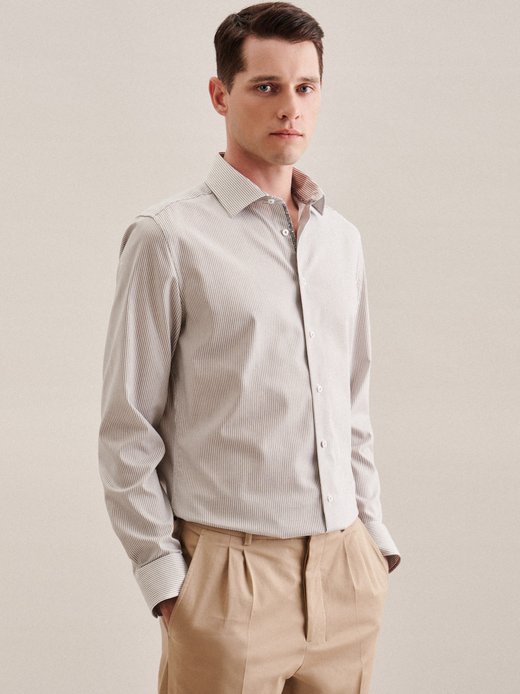 Herren Business Hemd - Shaped Fit