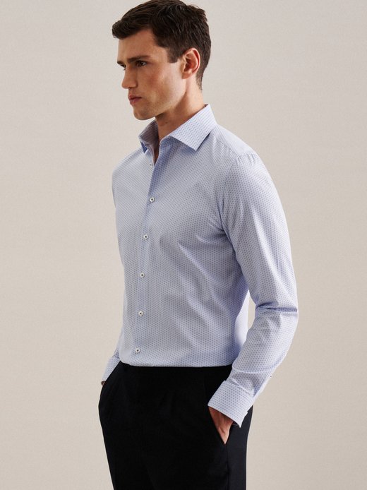 Herren Business Hemd - Shaped Fit