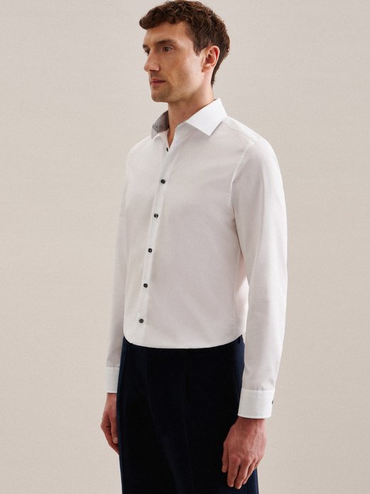 Herren Business Hemd - Shaped Fit
