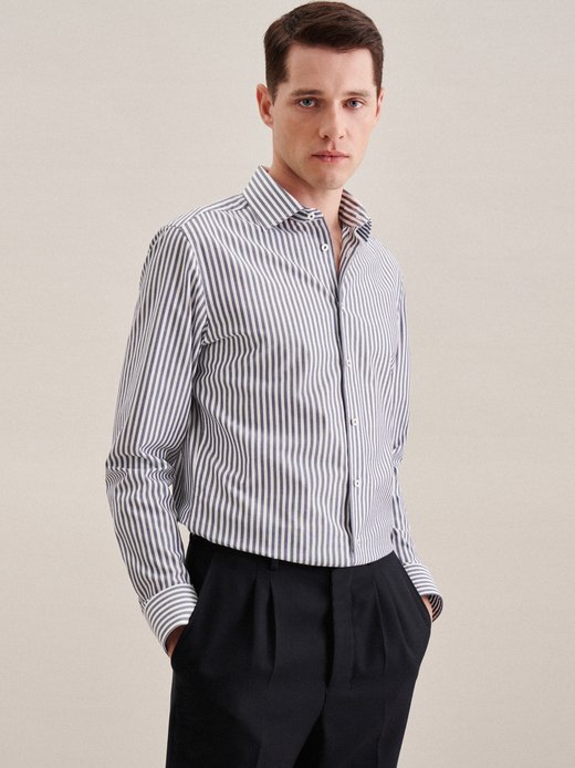 Herren Business Hemd - Shaped Fit