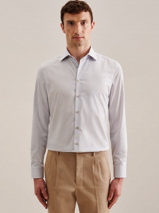 Herren Business Hemd - Shaped Fit