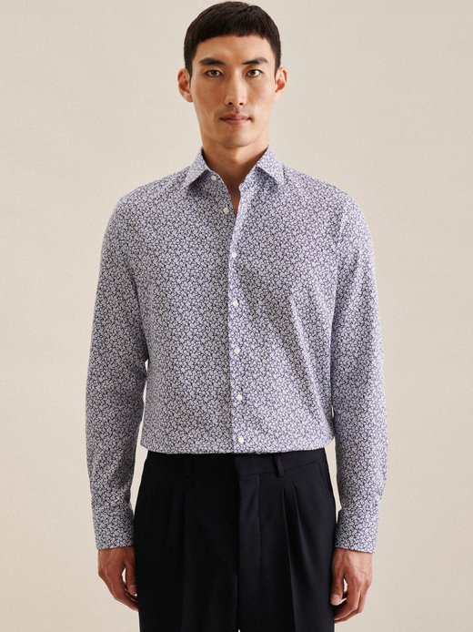 Herren Business Hemd - Shaped Fit