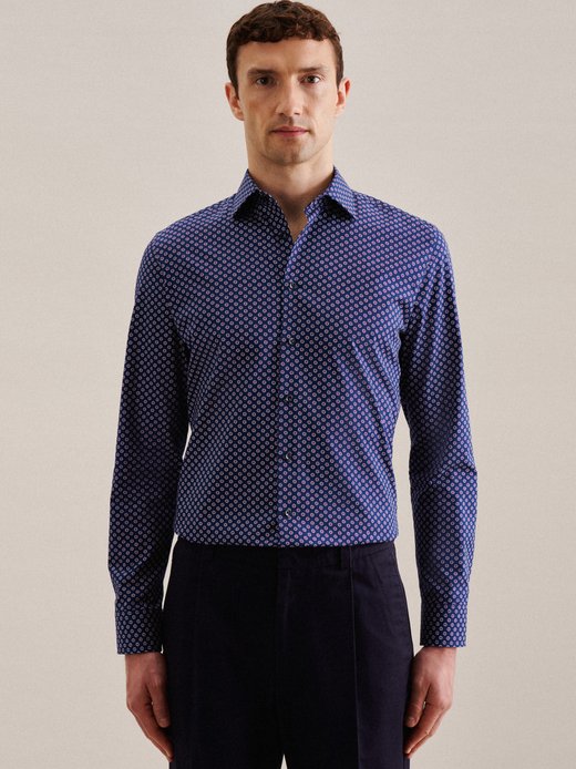 Herren Business Hemd - Shaped Fit