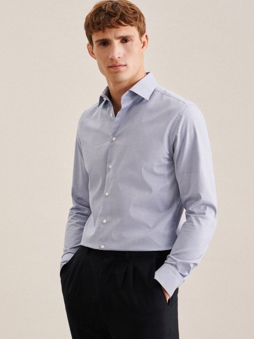 Herren Business Hemd - Shaped Fit