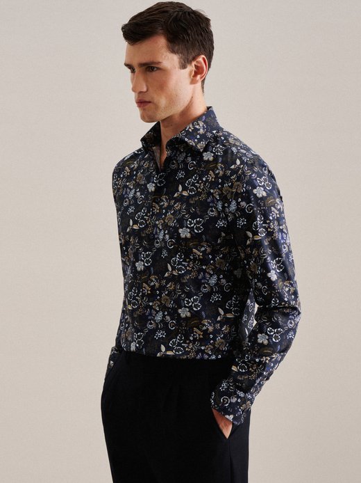 Herren Business Hemd - Shaped Fit