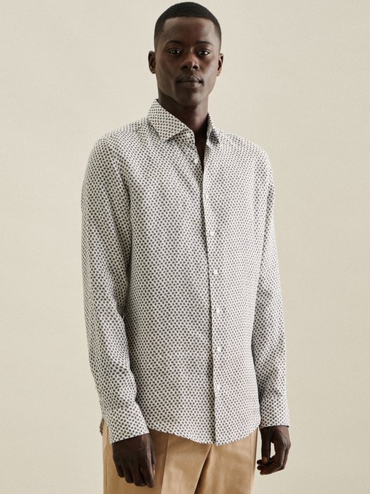 Herren Business Hemd - Shaped Fit