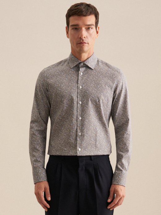 Herren Business Hemd - Shaped Fit