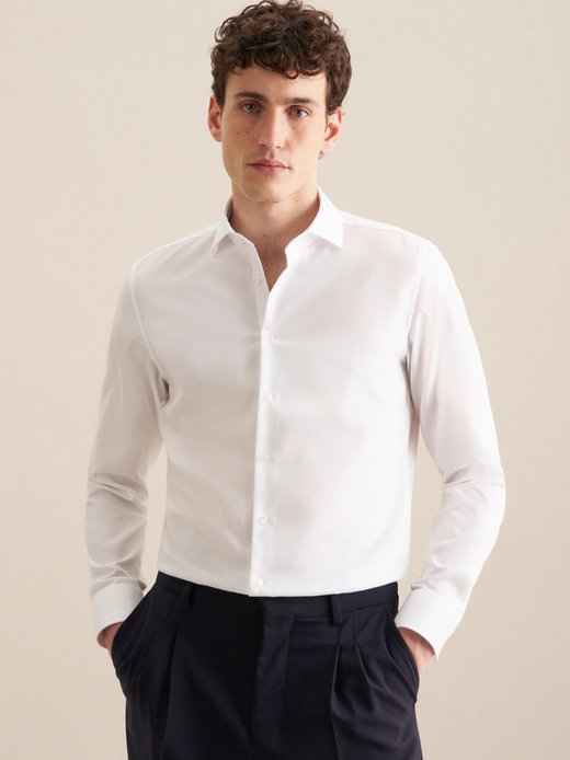 Herren Business Hemd - Shaped Fit