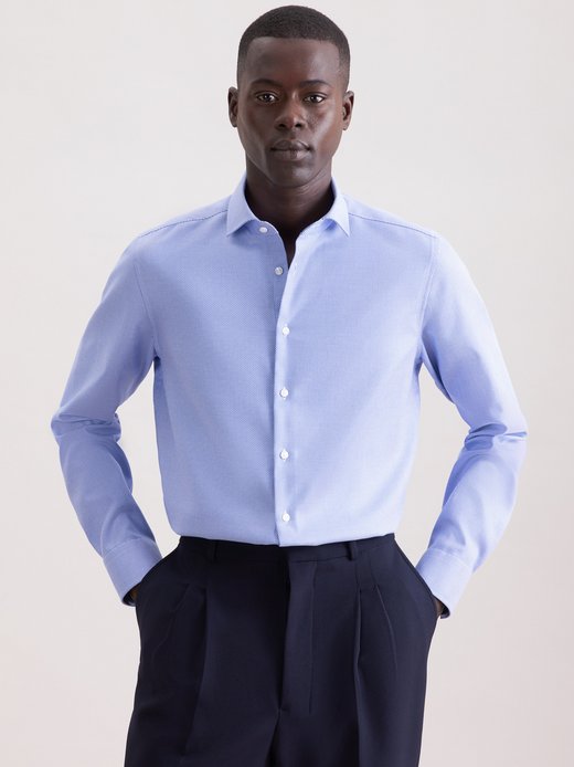 Herren Business Hemd - Shaped Fit