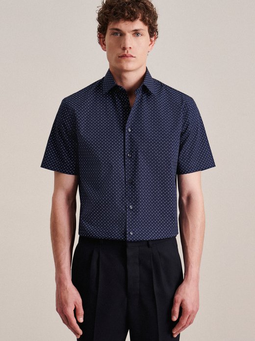 Herren Business Hemd - Shaped Fit