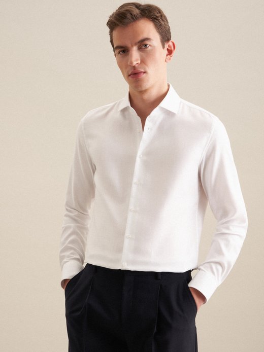 Herren Business Hemd - Shaped Fit