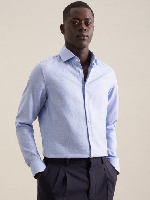 Herren Business Hemd - Shaped Fit
