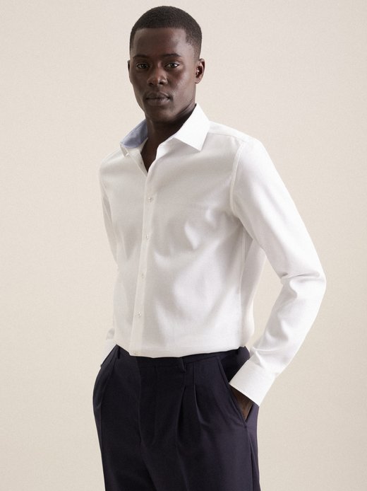 Herren Business Hemd - Shaped Fit