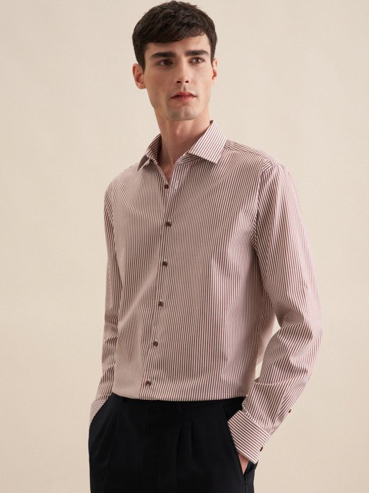 Herren Business Hemd - Shaped Fit