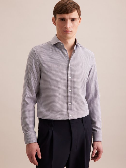 Herren Business Hemd - Shaped Fit