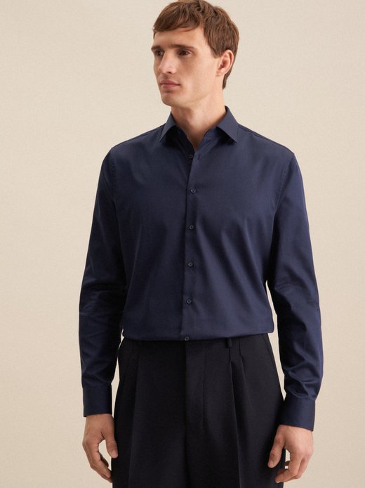 Herren Business Hemd - Shaped Fit