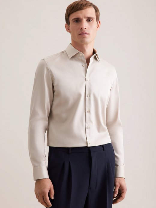 Herren Business Hemd - Shaped Fit