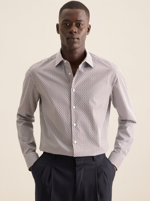 Herren Business Hemd - Shaped Fit