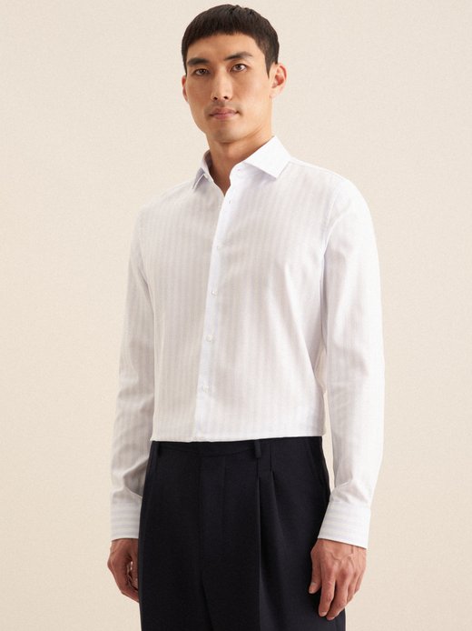 Herren Business Hemd - Shaped Fit