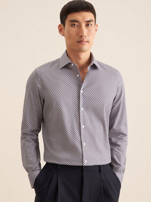 Herren Business Hemd - Shaped Fit
