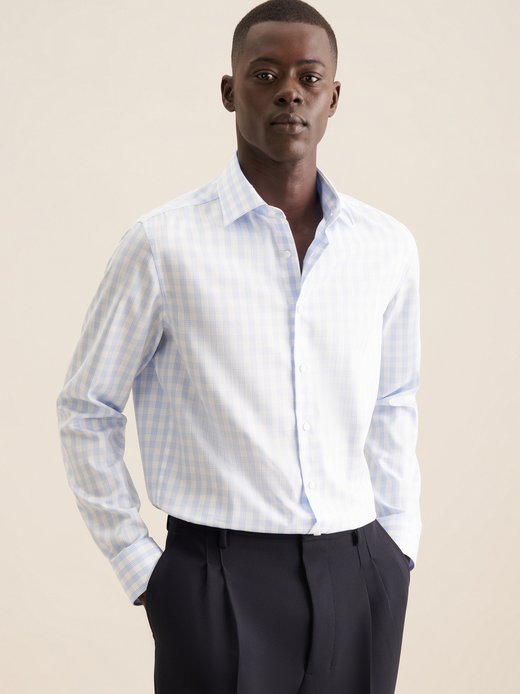 Herren Business Hemd - Shaped Fit