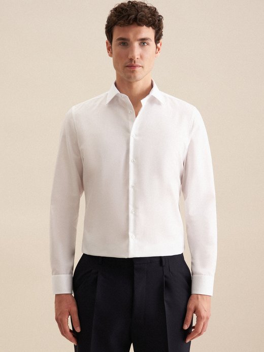 Herren Business Hemd - Shaped Fit