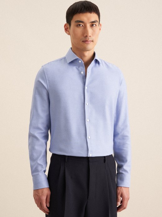 Herren Business Hemd - Shaped Fit