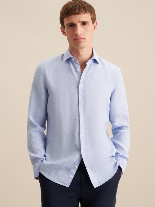 Herren Business Hemd - Shaped Fit