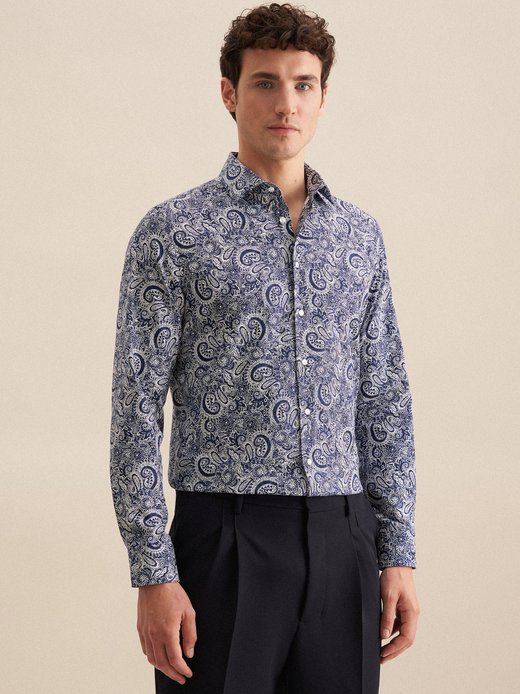 Herren Business Hemd - Shaped Fit