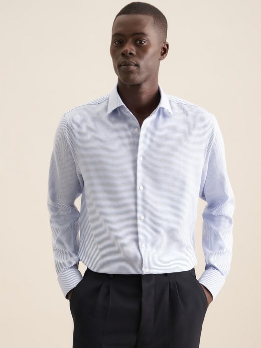 Herren Business Hemd - Shaped Fit