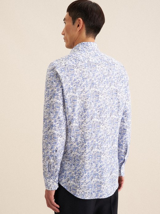 Herren Business Hemd - Shaped Fit