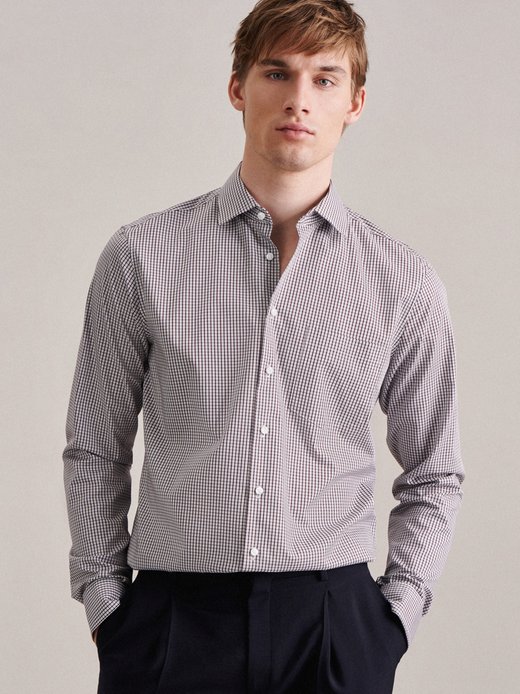 Herren Business Hemd - Shaped Fit