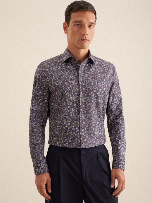 Herren Business Hemd - Shaped Fit
