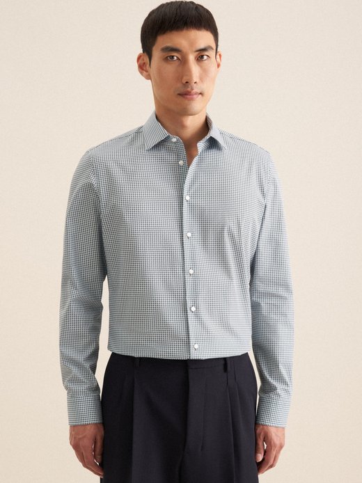 Herren Business Hemd - Shaped Fit