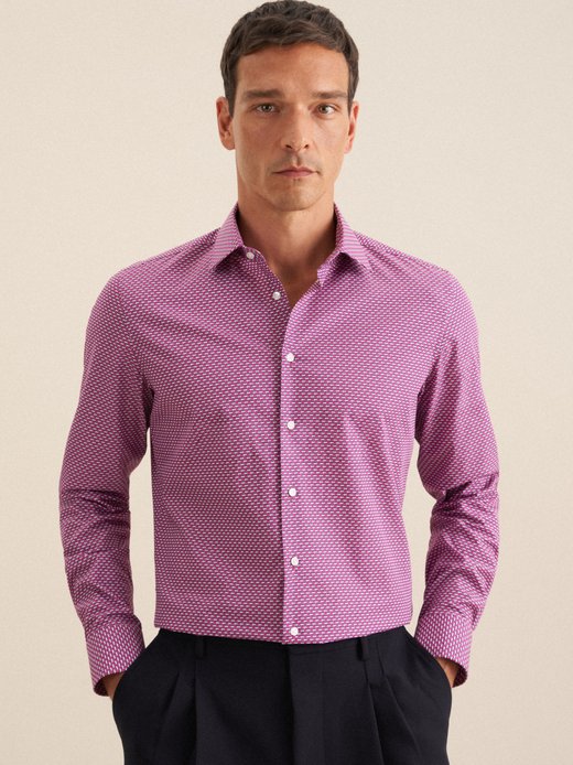 Herren Business Hemd - Shaped Fit