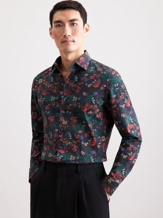 Herren Business Hemd - Shaped Fit
