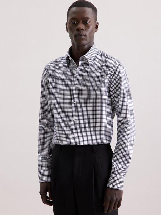 Herren Business Hemd - Shaped Fit