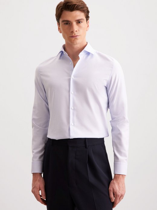 Herren Business Hemd - Shaped Fit