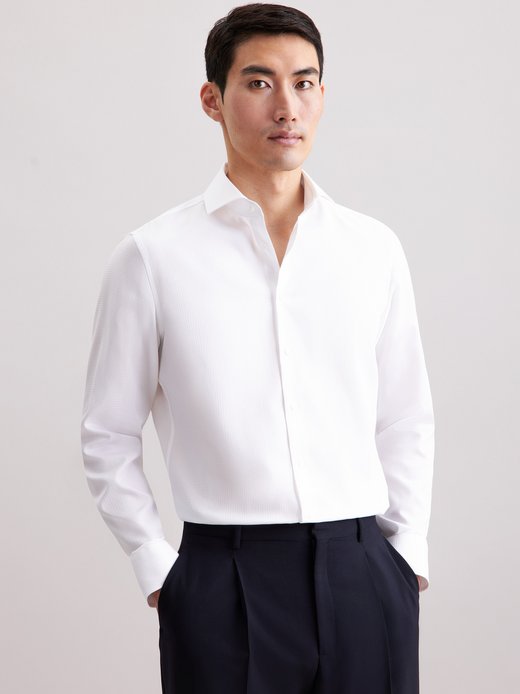 Herren Business Hemd - Shaped Fit