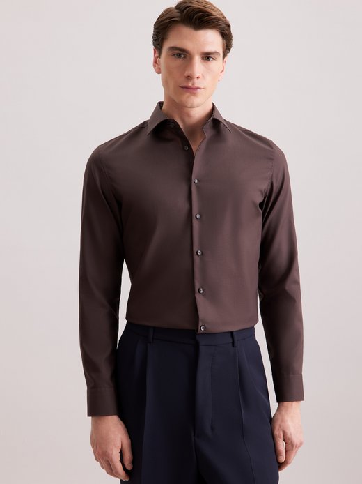Herren Business Hemd - Shaped Fit