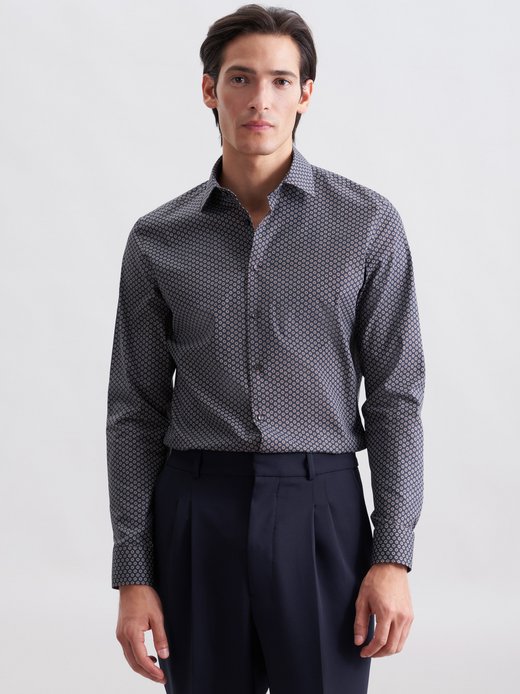 Herren Business Hemd - Shaped Fit