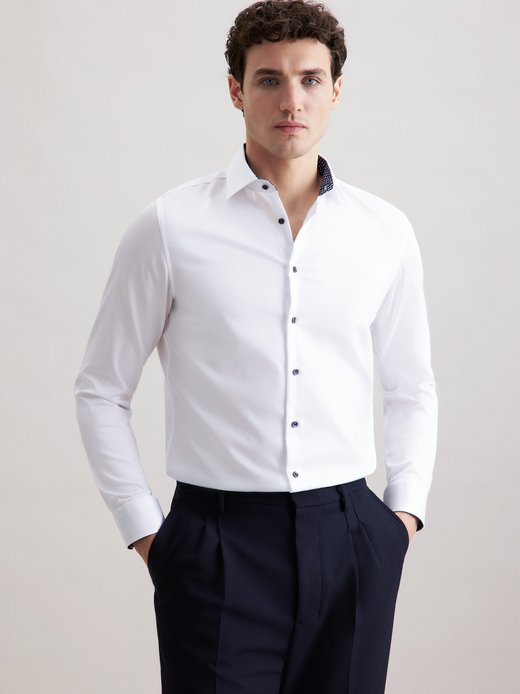 Herren Business Hemd - Shaped Fit