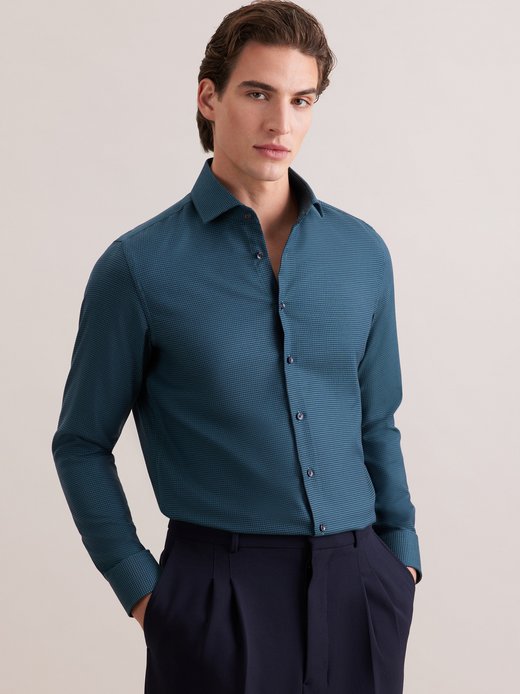 Herren Business Hemd - Shaped Fit