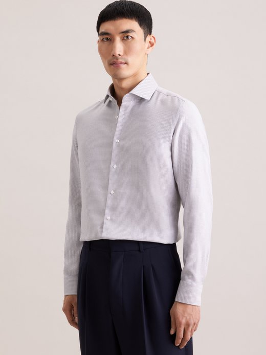 Herren Business Hemd - Shaped Fit