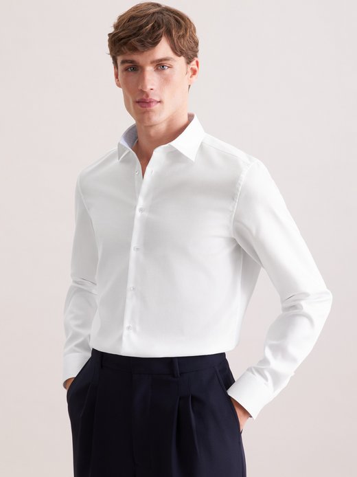 Herren Business Hemd - Shaped Fit
