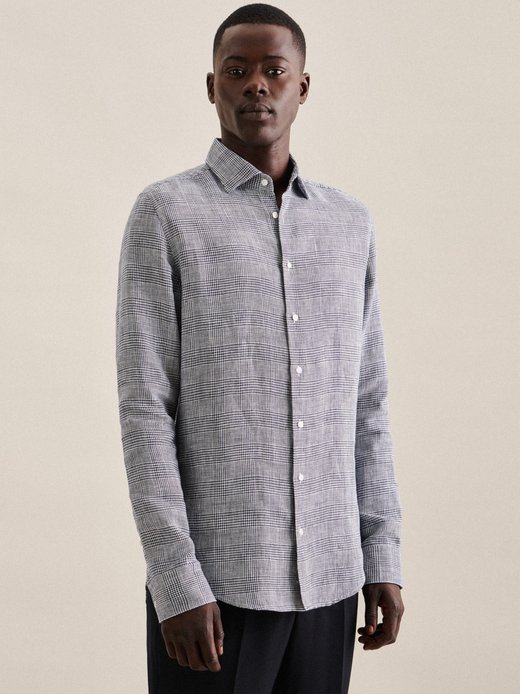 Herren Business Hemd - Shaped Fit