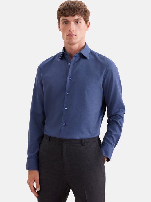 Herren Business Hemd - Shaped Fit