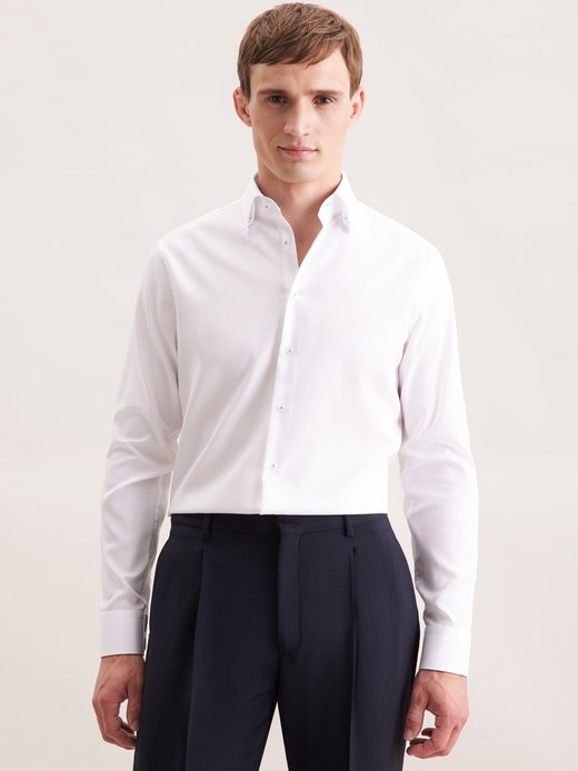 Herren Business Hemd - Shaped Fit